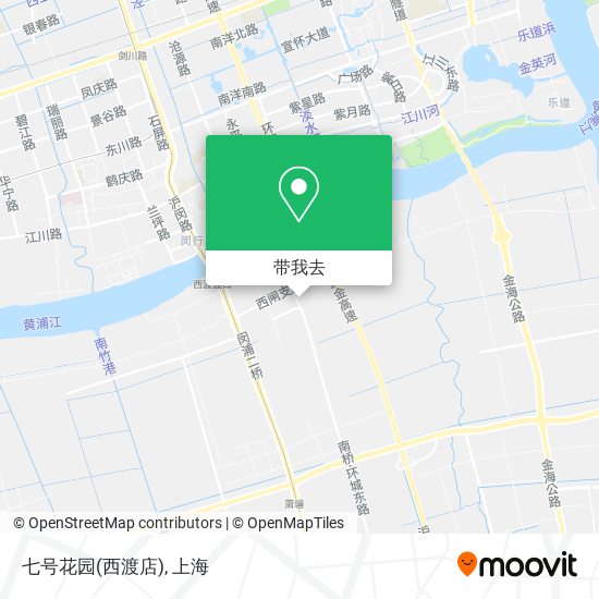 七号花园(西渡店)地图