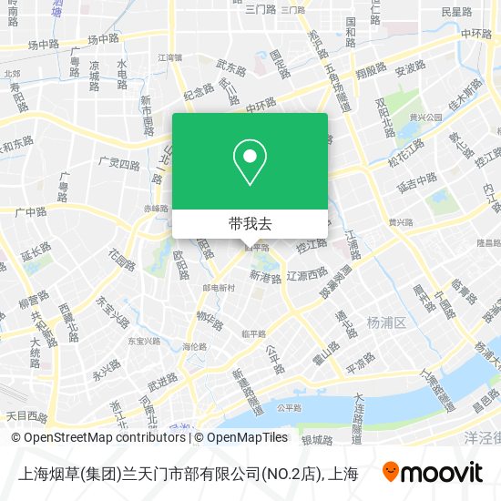 上海烟草(集团)兰天门市部有限公司(NO.2店)地图