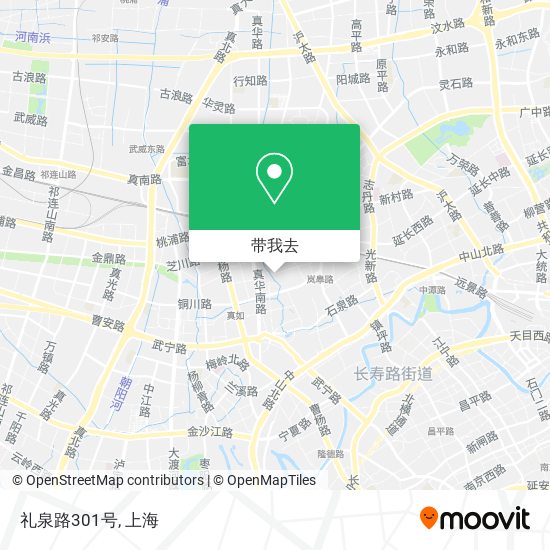 礼泉路301号地图