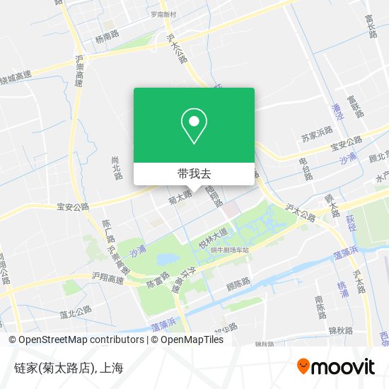 链家(菊太路店)地图