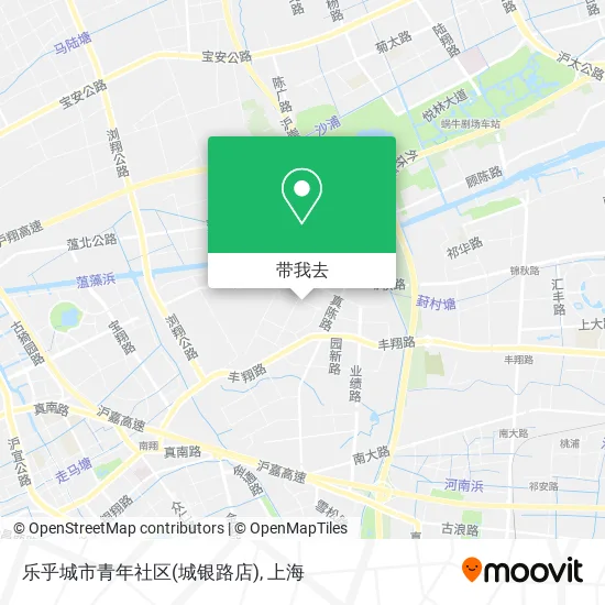 乐乎城市青年社区(城银路店)地图