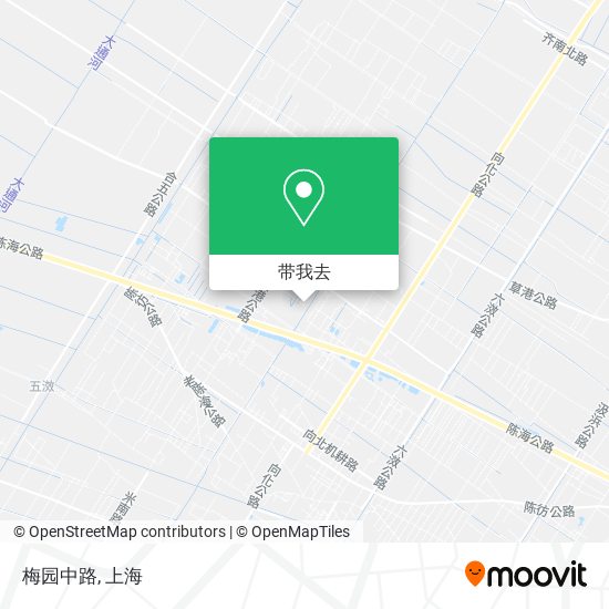 梅园中路地图