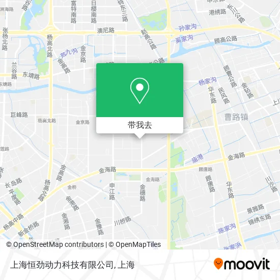 上海恒劲动力科技有限公司地图
