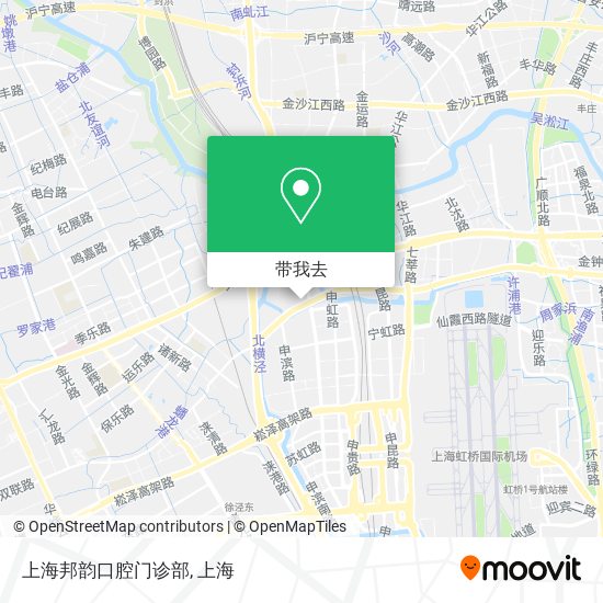 上海邦韵口腔门诊部地图