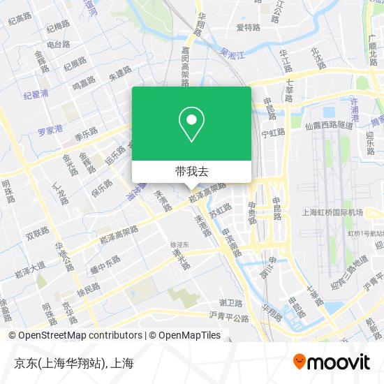 京东(上海华翔站)地图