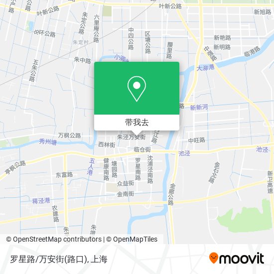 罗星路/万安街(路口)地图
