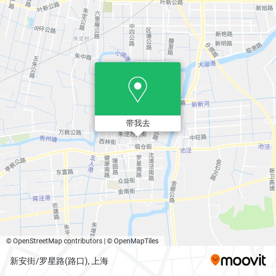 新安街/罗星路(路口)地图
