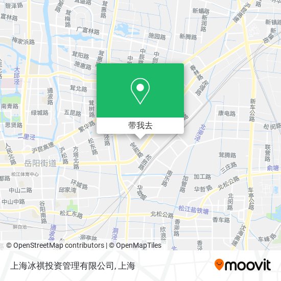 上海冰祺投资管理有限公司地图