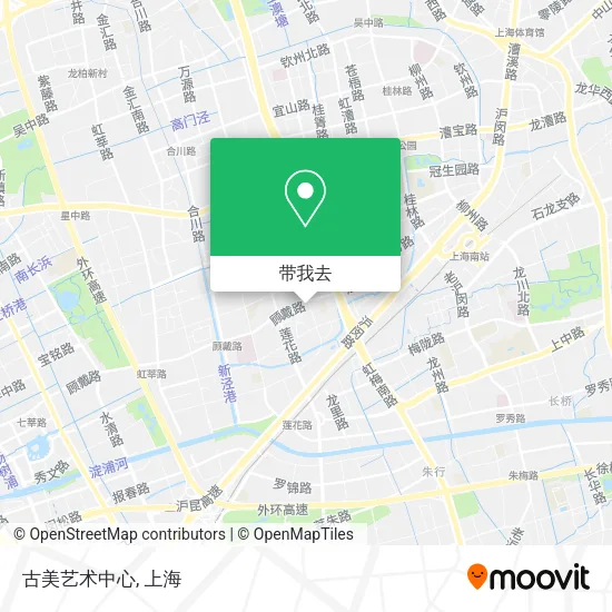 古美艺术中心地图