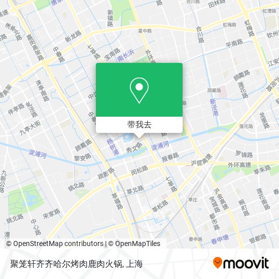 聚笼轩齐齐哈尔烤肉鹿肉火锅地图
