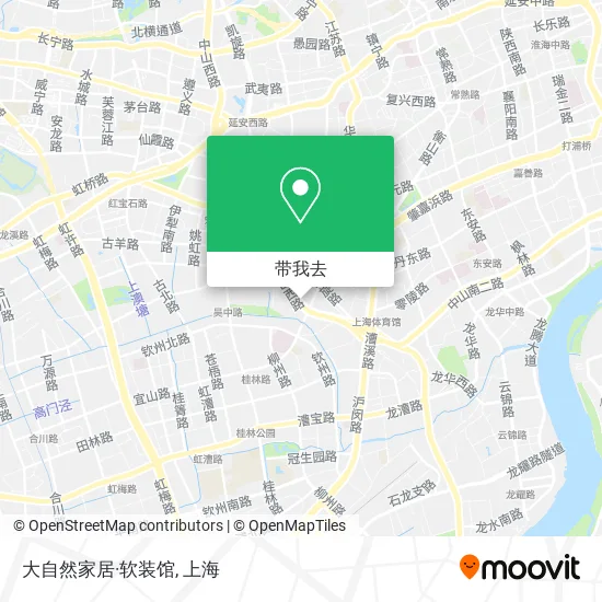 大自然家居·软装馆地图
