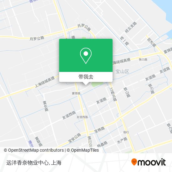 远洋香奈物业中心地图