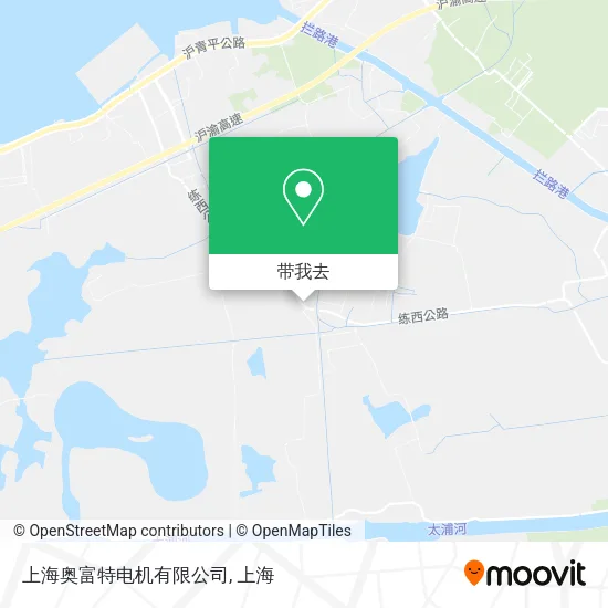 上海奥富特电机有限公司地图