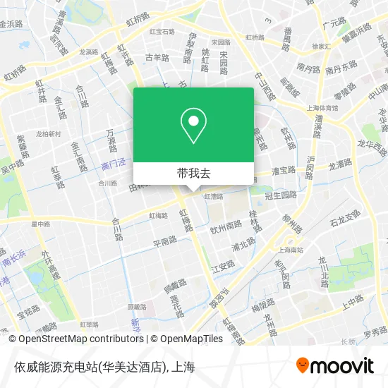 依威能源充电站(华美达酒店)地图
