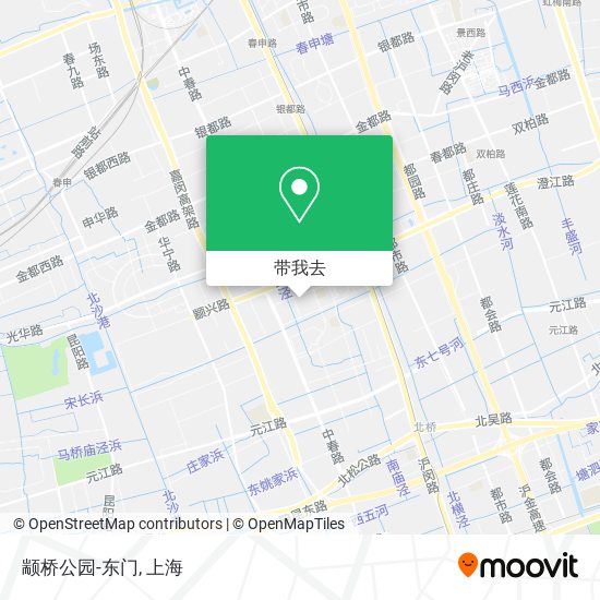 颛桥公园-东门地图