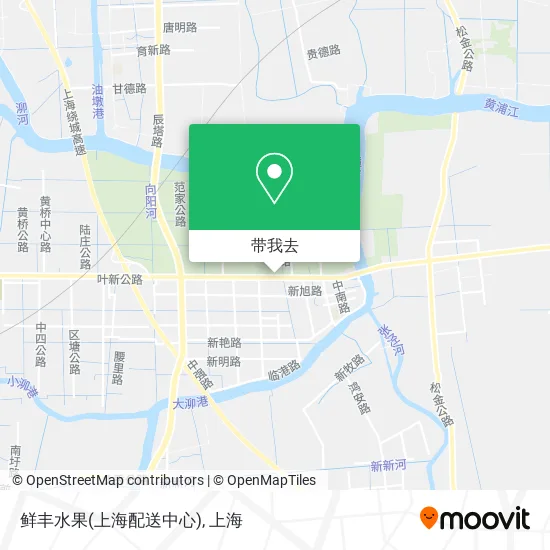 鲜丰水果(上海配送中心)地图