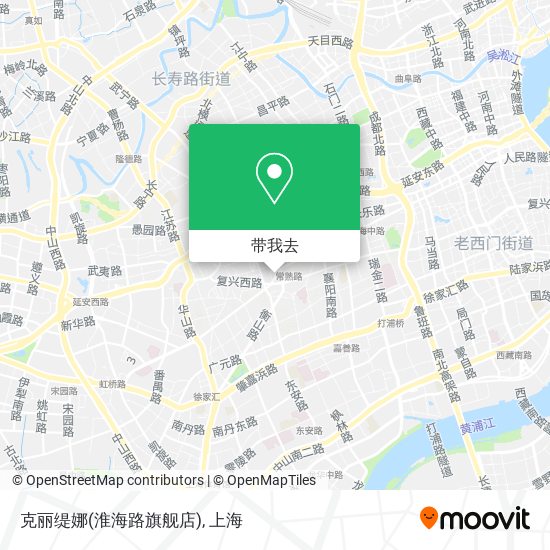 克丽缇娜(淮海路旗舰店)地图