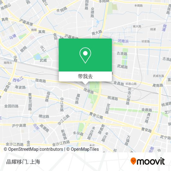 晶耀移门地图