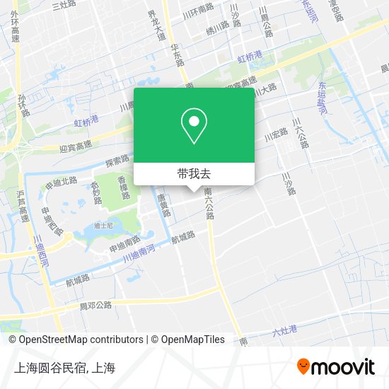 上海圆谷民宿地图