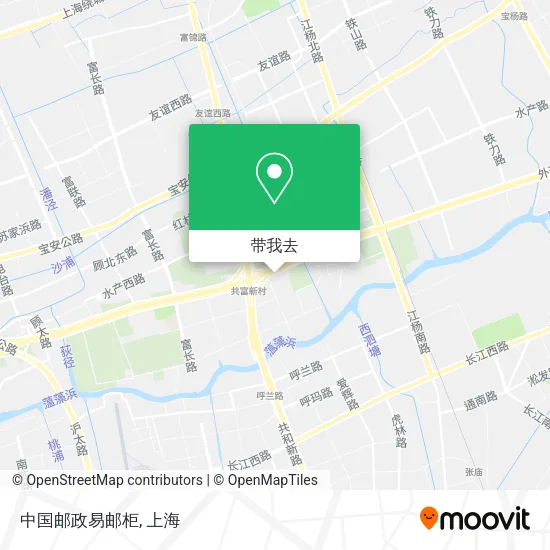 中国邮政易邮柜地图