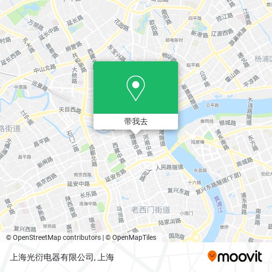 上海光衍电器有限公司地图