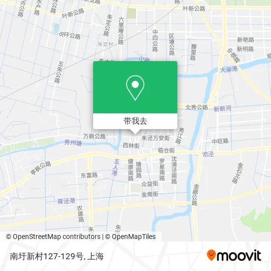 南圩新村127-129号地图