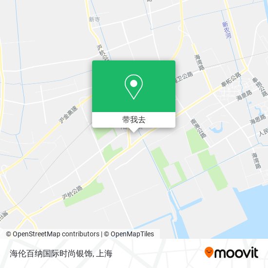 海伦百纳国际时尚银饰地图