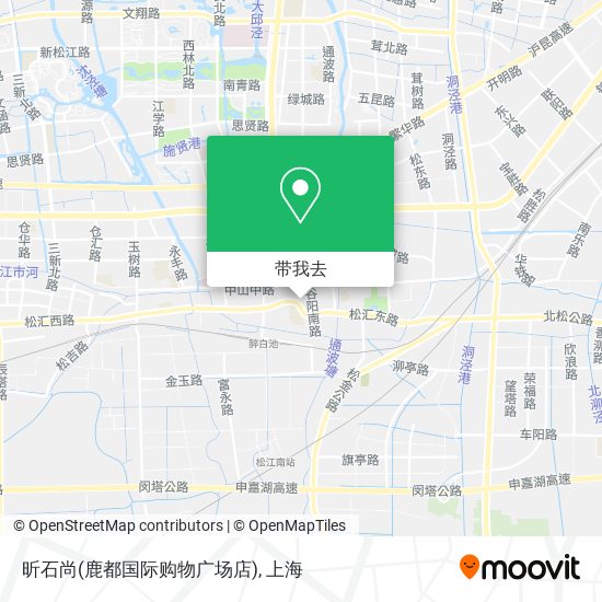 昕石尚(鹿都国际购物广场店)地图