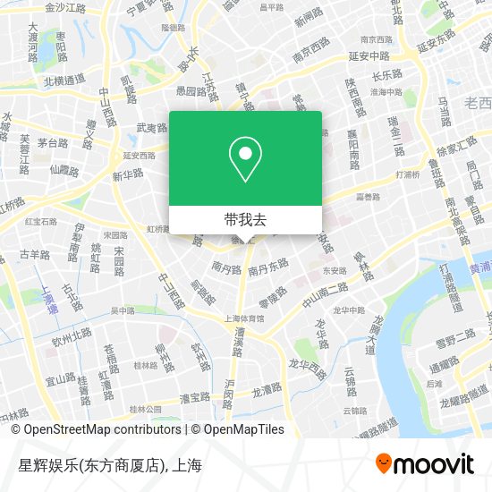 星辉娱乐(东方商厦店)地图