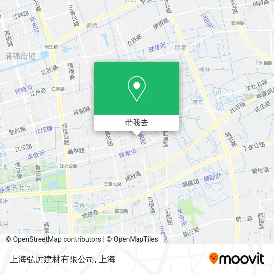 上海弘厉建材有限公司地图