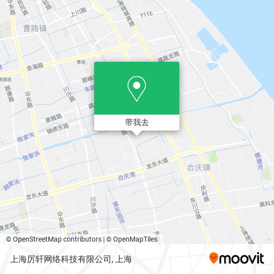 上海厉轩网络科技有限公司地图