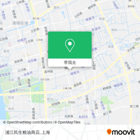 浦江民生粮油商店地图