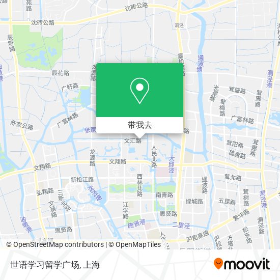 世语学习留学广场地图