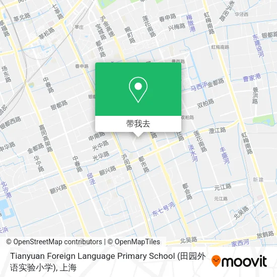 Tianyuan Foreign Language Primary School (田园外语实验小学)地图