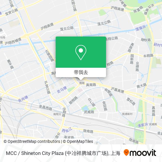 MCC / Shineton City Plaza (中冶祥腾城市广场)地图