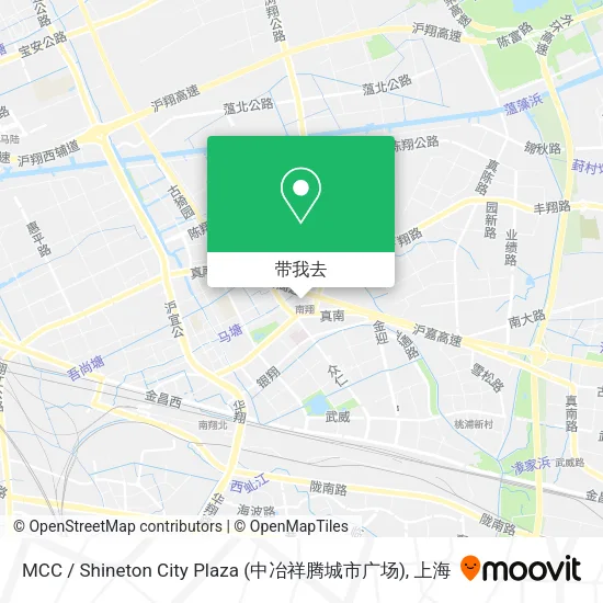 MCC / Shineton City Plaza (中冶祥腾城市广场)地图