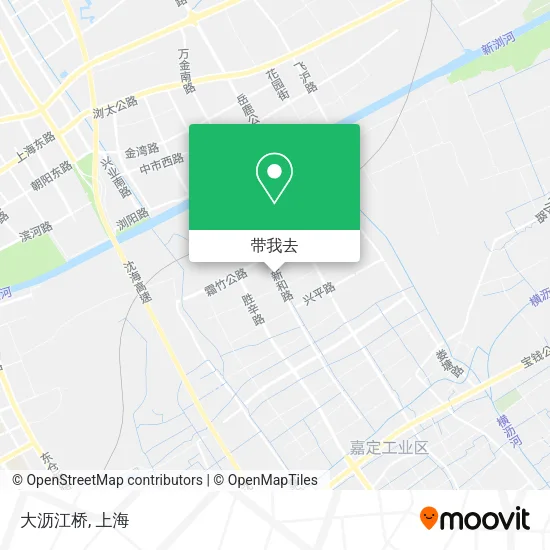 大沥江桥地图