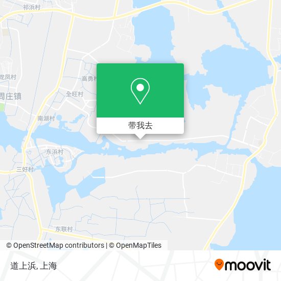 道上浜地图