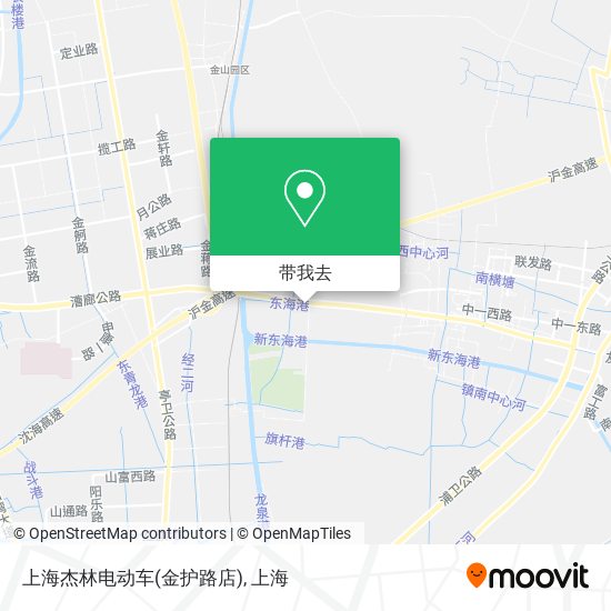 上海杰林电动车(金护路店)地图