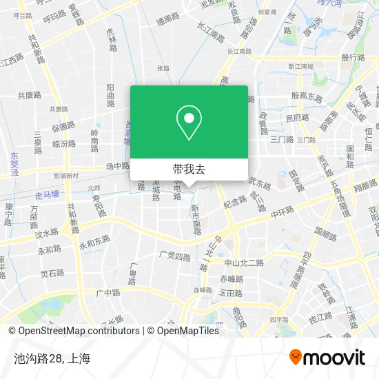 池沟路28地图