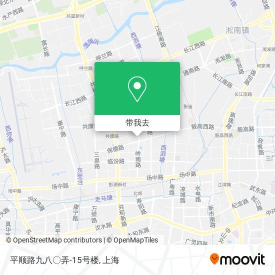 平顺路九八〇弄-15号楼地图