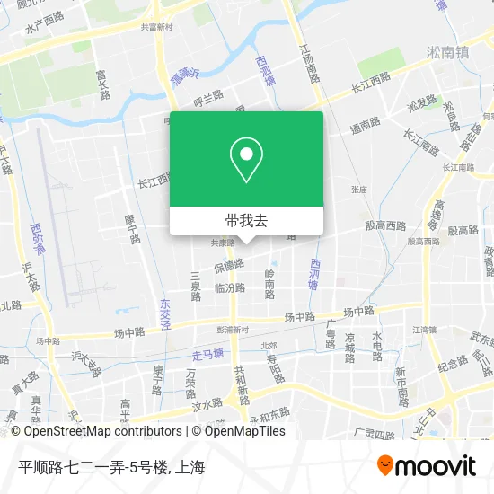 平顺路七二一弄-5号楼地图