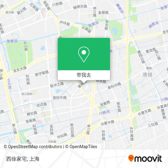 西徐家宅地图