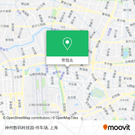 神州数码科技园-停车场地图
