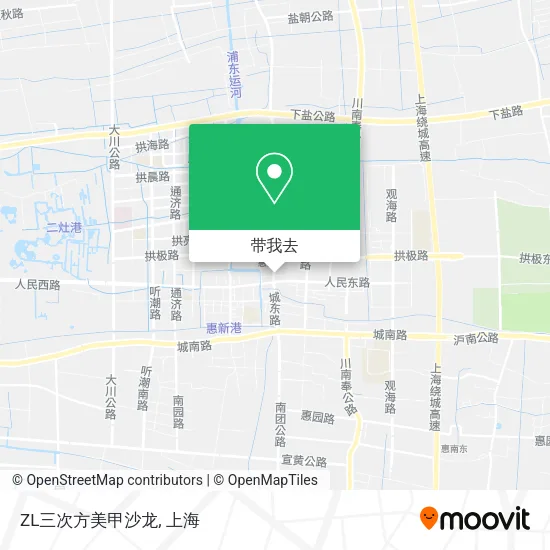 ZL三次方美甲沙龙地图