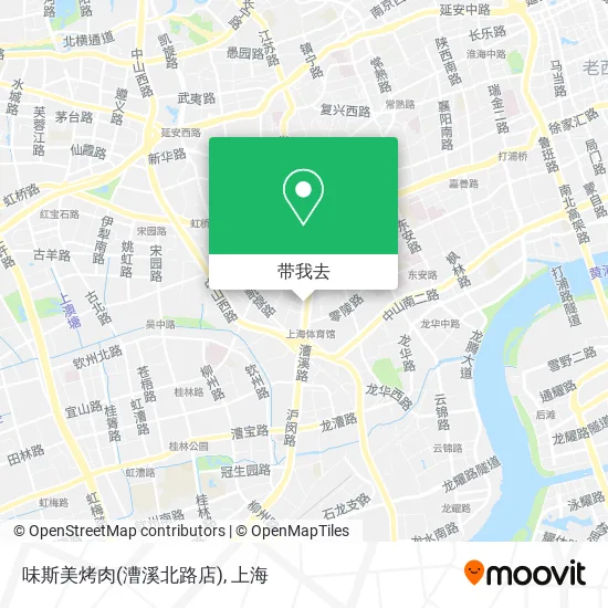 味斯美烤肉(漕溪北路店)地图
