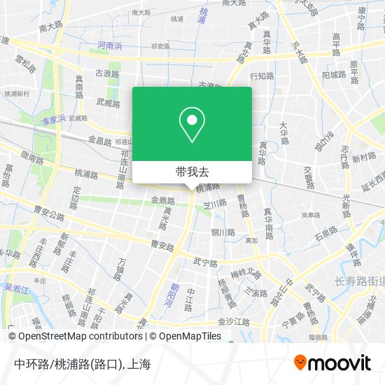 中环路/桃浦路(路口)地图