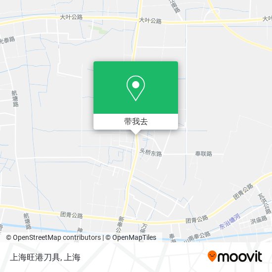 上海旺港刀具地图
