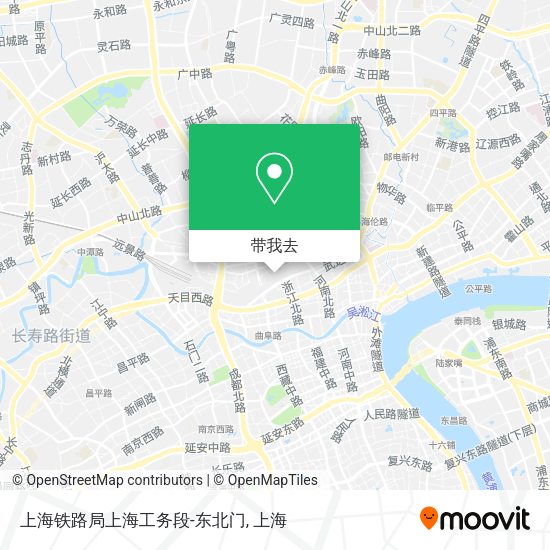 上海铁路局上海工务段-东北门地图