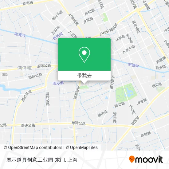 展示道具创意工业园-东门地图